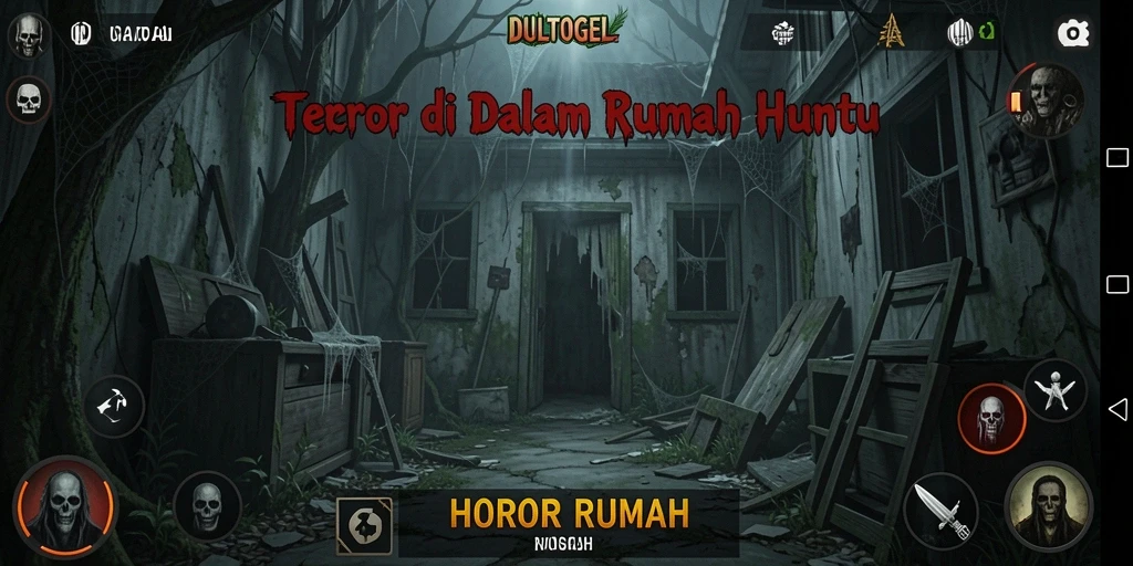 Tampilan menyeramkan dari dalam rumah di DULTOGEL.
