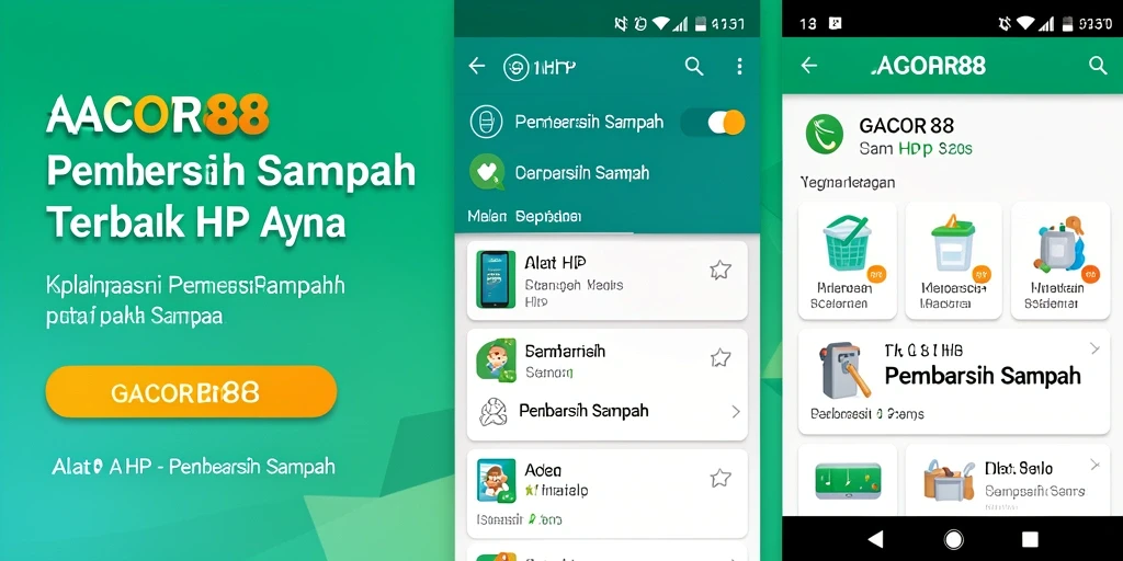 Tampilan antarmuka GACOR88 yang mudah digunakan untuk Pembersih Sampah.