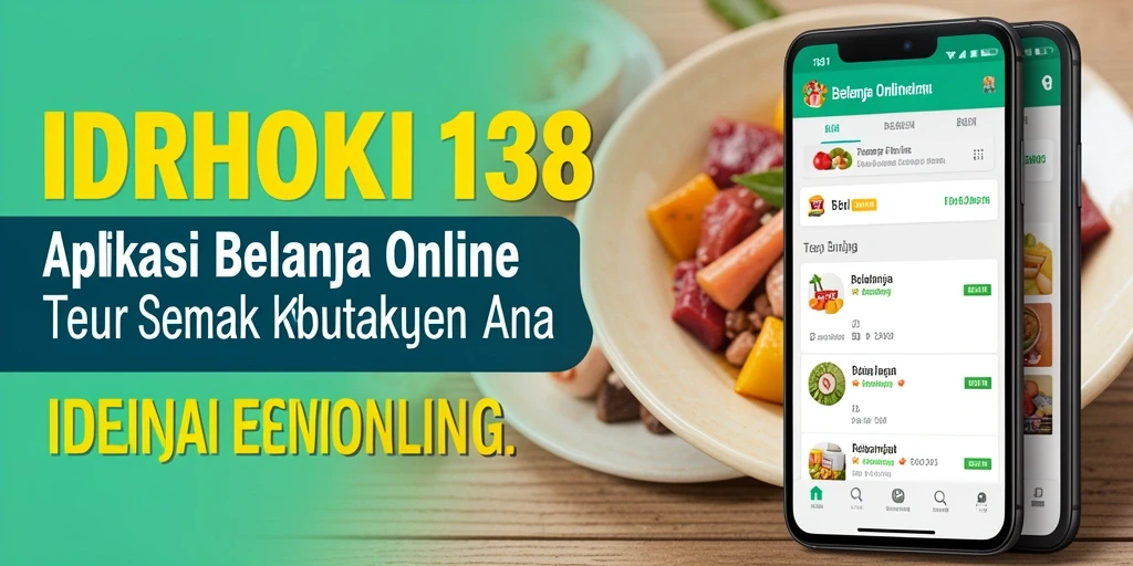 Tampilan antarmuka pengguna IDRHOKI138 untuk Belanja Online yang menarik dan fungsional.