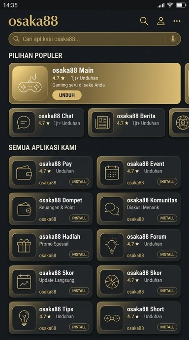 osaka88 — Pusat Akses Aplikasi Populer & Kanal Uji Terbaik