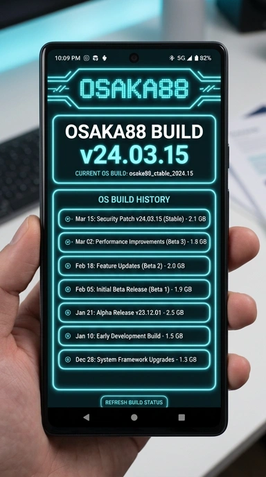 Riwayat Versi Aplikasi osaka88 untuk Pengguna Android